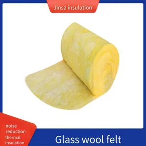 1200*40mm Gray Glass Wool Felt With High Compressive Strength, Manufacturer: Jinsa thumbnail-3