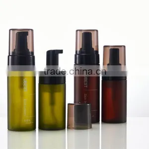 100ml 120ml 150ml Transparent Plastic Foam Pump Cosmetic Bottle thumbnail-1