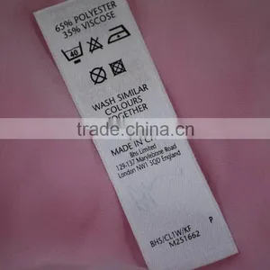 Practical Best Choice Care Printed Label for Clothes thumbnail-5