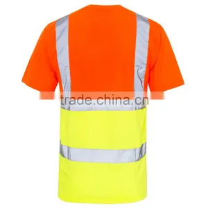 Two Tone High Visibility Polo Shirt thumbnail-4