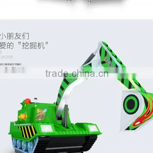 QH-E007 2015 New Product Children Racing Car Simulate Excavator thumbnail-1