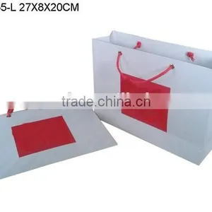 Beautiful Art Paper Jewelry Bag for Jewelry Box Printed Logo Manufacturers China B235-L thumbnail-1