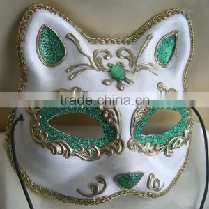 Glitter Green Powder Eye Mask Cat Shaped thumbnail-1