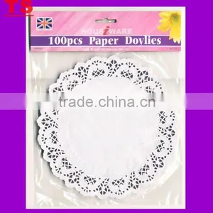 Round Paper Doilies in White Color thumbnail-5