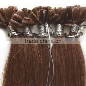 Wholesale Price High Quality Prebonded Hair Extensions thumbnail-1