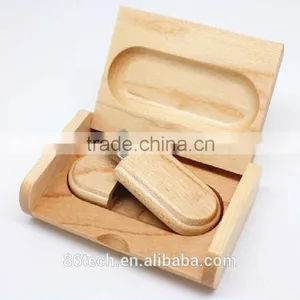 Cheap Bulk Business Wooden 4G/8G/16G/32G/64G USB Flash Drive thumbnail-2