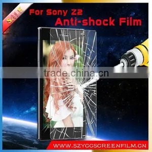 Anti Shock Screen Protector for Sony Xperia z2 Lcd Screen Protector Guard Film Protector thumbnail-2