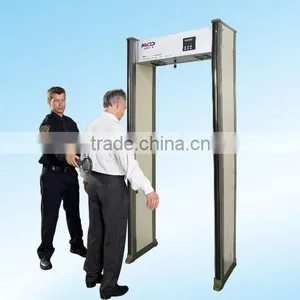 High Sensitivity Checking Walkthrough Metal Detector 6 Detect Zones Walk Through Body Scanner For Factory thumbnail-2