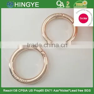 Sedex Audited Factory 2 Pillar Zinc Alloy Metal Ring thumbnail-1