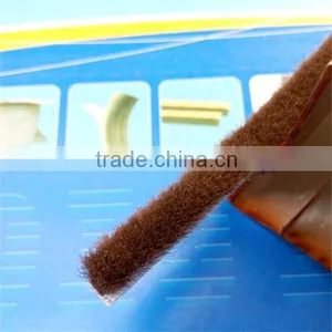 Thick Siliconed Pile Weather Strip for Doors thumbnail-4