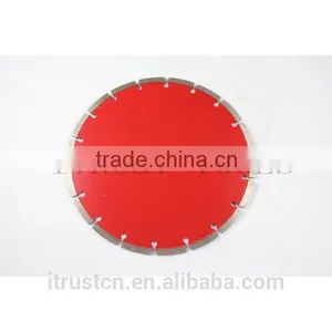 Top Quality Red Laser Diamond Saw Blades for Concrete for Concrete CT0104 thumbnail-1