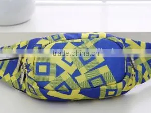 Most Popular Printing Polyester Walking Bag Customizable Multi-compartments Waist Bag thumbnail-2