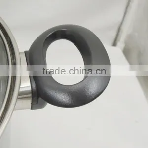 5L Capacity Stainless Steel Pot Bakelite Handle Cooking Pot thumbnail-2