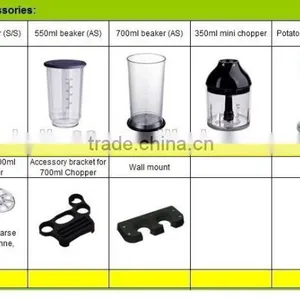 Multi-function Immersion Hand Blendsioer 400W DC Copper Motor thumbnail-3
