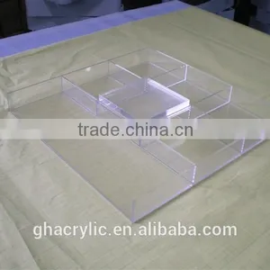 Classic High Quality Clear Acrylic Make up Dispaly Rack ,top Grade Acrylic Display Rack thumbnail-2