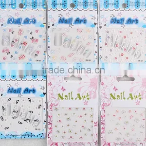 Hot Selling 3D Heart Designs Nail Sticker thumbnail-1