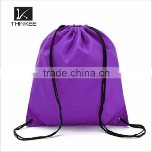 Printed Beach and Leisure Travel DrawString Backpack thumbnail-5