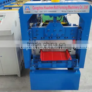 Automatic Clip Lock Sheet Standing Seam Metal Roof Machine thumbnail-1