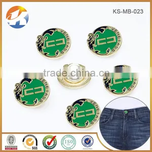 Fashion High Grade Zinc Alloy Custom Shank Buttons thumbnail-5