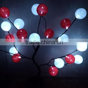 4.5V Battery Control Outdoor Multicolor Magic Led Cotton Ball for Christmas Decoration thumbnail-3