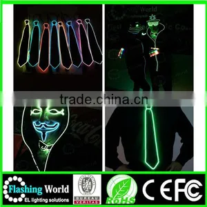 China Factory OEM The Cheappest Price Christmas Flashing Light up Bow Tie thumbnail-6