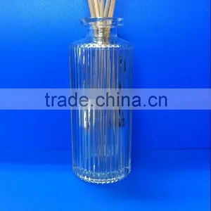 Newest Fancy Crystal Glass Crimp Reed Diffuser Bottle thumbnail-1