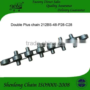 Accumulations Chains Double Pitch 212BS With Big Steel Roller and Both Side With Small Steel Roller thumbnail-1