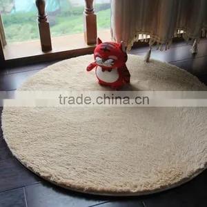 Microfiber Super Soft Round Floor Rugs thumbnail-1