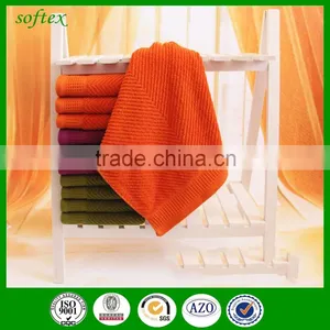 Jacquard Dark Color 100 Cotton Honeycomb Towels thumbnail-4