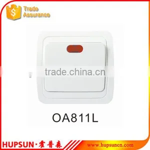 European Style 250V 10A 2G 1G Switch Illuminated European Electrical Switch thumbnail-2