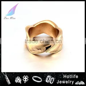 Hot Sale Stainless Steel Ring Unique Style Jewellery Ring Blanks Wholesale thumbnail-1