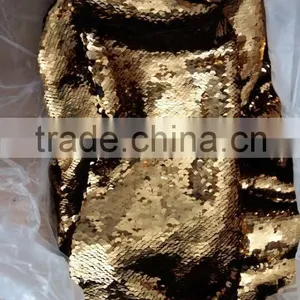 Sequin Paillette Fabric, Goldsequin Fabric Quality Choice thumbnail-3