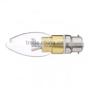 LED Candle Bulb Golden 3.5W B22 SMD5630 Warm White Dimmable LED Candle Bulb Light thumbnail-4