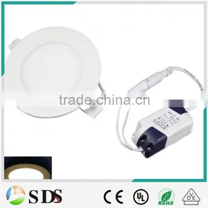 LED Panel Light Panel Light 3W 90mm SMD2835 Cool White Round Shape Led Light Panel thumbnail-1