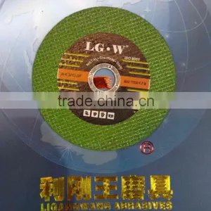 H486 Green 2nets 4" 105mm Chinese Steel Cutting Wheel Metal Abrasive Cut Off thumbnail-5