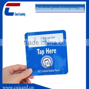 LF HF UHF Programmable Contactless Rfid Card With Optional Chip thumbnail-1