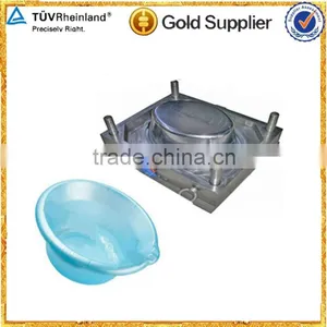 PP Large Size Plastic Wash Basin/Plastic Wash Basin Injection Mould thumbnail-2