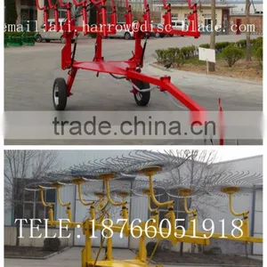 New Type Trailed Finger Wheel Raker for Tractor 2015 HOT SALE thumbnail-1