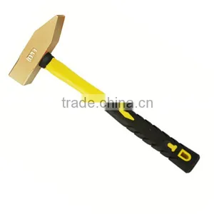 Beryllium Copper Non Magnetic Non Sparking Hammer Cross Pein Engineers' 0.5kg/1kg/1.5kg/2kg/5kg thumbnail-2