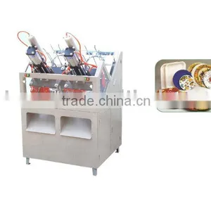 HIGH SPEED AUTOMATIC PAPER PLATE FORMING MACHINE thumbnail-1