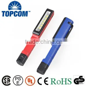LED Pocket Pen Work Light With Powerful Rotating Magnetic Base Quality Choice thumbnail-1