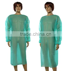 White Hospital Nonwoven Fabric Surgical Gown thumbnail-2