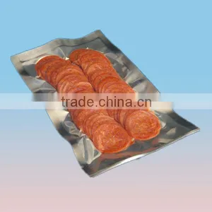 Soft 3-side Sealing Plastic Packaging Vaccum Bag With Tear Notch for Food thumbnail-1