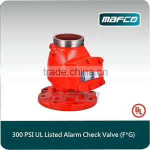 UL/CUL Listed Grooved Fire Alarm Check Valve Swing Check Valve Products of Alarm Valve System thumbnail-3
