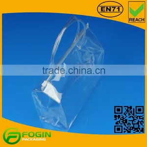 Custom Large Waterproof Cheap Transparent Plastic PVC Beach Bag thumbnail-1