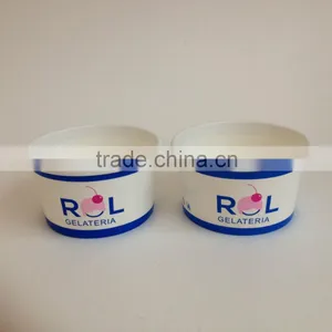 Disposable Ice Cream Frozen Yogurt Paper Cup thumbnail-3