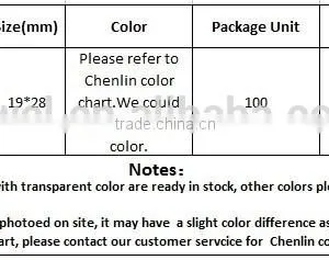 KS14 Foiled 19*28 Flat Back Sew on Acrylic Rhinestones for Fashion Decoration, Craft Making, Garment Bags Accessories thumbnail-3
