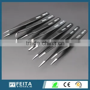 Personalized ESD Statinless Steel Eyebrow Tweezers for Beauty thumbnail-2
