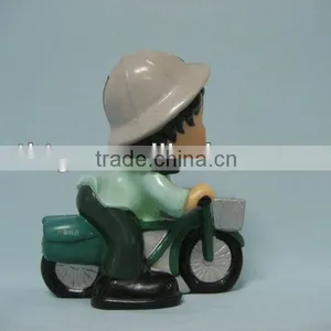 Postman With Motorcycle Saving Box thumbnail-3
