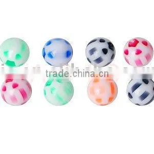 Acrylic Ball With Football Logo thumbnail-1